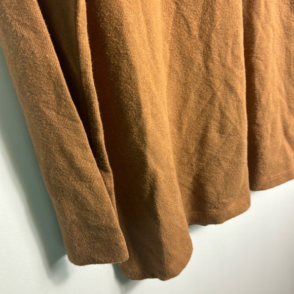 Reformation Aspen Turtleneck Sweater Dress Butterscotch Brown Size Small Fall - Picture 7 of 12